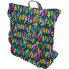 Pattern Back To School Schultüte Buckle Up Backpack by Pakrebo