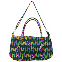 Pattern Back To School Schultüte Removal Strap Handbag