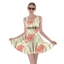 Flower Flora Leaf Wallpaper Skater Dress View1