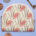 Flower Flora Leaf Wallpaper Horseshoe Style Canvas Pouch View1