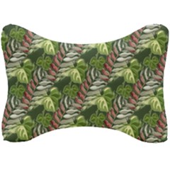 Leaves Seamless Pattern Design Seat Head Rest Cushion by Pakrebo