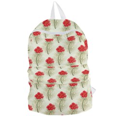 Floral Background Scrapbook Vintage Foldable Lightweight Backpack by Pakrebo