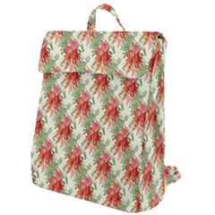 Seamless Background Vintage Flap Top Backpack