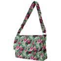 Floral Pattern Ornate Decorative Full Print Messenger Bag View1