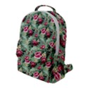 Floral Pattern Ornate Decorative Flap Pocket Backpack (Large) View1