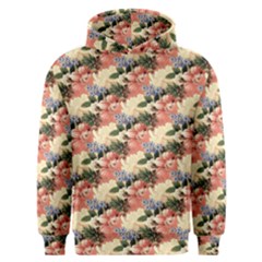 Flower Floral Decoration Pattern Men s Overhead Hoodie by Pakrebo