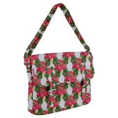 Floral Seamless Decorative Spring Buckle Messenger Bag by Pakrebo