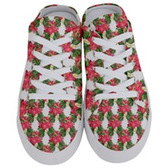 Floral Seamless Decorative Spring Half Slippers by Pakrebo