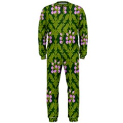 Pattern Nature Texture Heather Onepiece Jumpsuit (men)  by Pakrebo