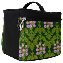 Pattern Nature Texture Heather Make Up Travel Bag (big) by Pakrebo