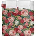 Roses Repeat Floral Bouquet Duvet Cover Double Side (King Size) View2