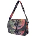 Full Moon Silhouette Tree Night Courier Bag View2