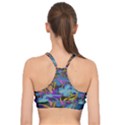 Flowers Abstract Branches Basic Training Sports Bra View2