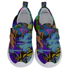 Flowers Abstract Branches Kids  Velcro No Lace Shoes by Pakrebo