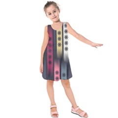 Non Seamless Pattern Background Kids  Sleeveless Dress by Pakrebo