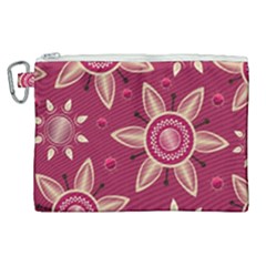 Background Non Seamless Pattern Art Canvas Cosmetic Bag (xl)