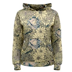 Abstract Art Artistic Botanical Women s Pullover Hoodie by Pakrebo