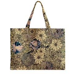 Abstract Art Artistic Botanical Zipper Mini Tote Bag by Pakrebo