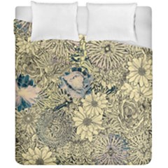 Abstract Art Artistic Botanical Duvet Cover Double Side (california King Size)