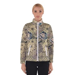 Abstract Art Artistic Botanical Winter Jacket