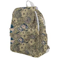 Abstract Art Artistic Botanical Top Flap Backpack