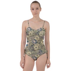 Abstract Art Artistic Botanical Sweetheart Tankini Set