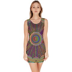 Mandala Decorative Ornamental Bodycon Dress