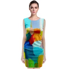 Peace3 Classic Sleeveless Midi Dress by BIBILOVER