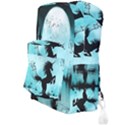 Wonderful Unicorn Silhouette In The Night Full Print Backpack View3