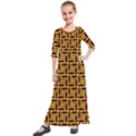 RBY-2-5 Kids  Quarter Sleeve Maxi Dress View1