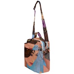 Flower Crown Crossbody Day Bag