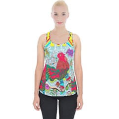 Supersonic Key West Gypsy Blast Piece Up Tank Top by chellerayartisans