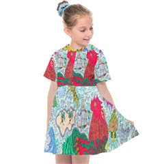 Supersonic Key West Gypsy Blast Kids  Sailor Dress by chellerayartisans