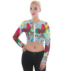 Supersonic Key West Gypsy Blast Long Sleeve Cropped Velvet Jacket