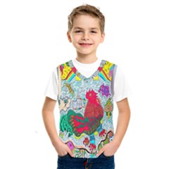 Supersonic Key West Gypsy Blast Kids  Sportswear by chellerayartisans