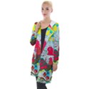 Supersonic Key West Gypsy Blast Hooded Pocket Cardigan View1