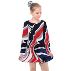 Againstthetide Kids  Long Sleeve Dress by designsbyamerianna