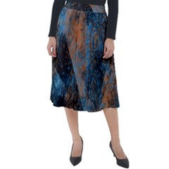 Rustictomorrow Classic Velour Midi Skirt  by designsbyamerianna