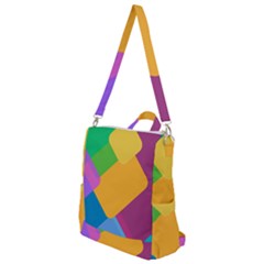 Geometry Nothing Color Crossbody Backpack by Mariart