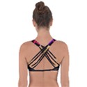 Neon Light Abstract Pattern Got No Strings Sports Bra View2