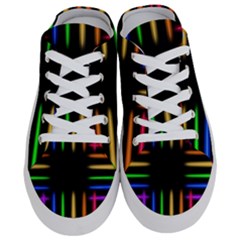 Neon Light Abstract Pattern Half Slippers by Mariart