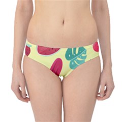 Watermelon Leaves Strawberry Hipster Bikini Bottoms by HermanTelo