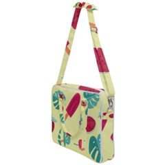 Watermelon Leaves Strawberry Cross Body Office Bag