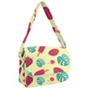 Watermelon Leaves Strawberry Courier Bag View1