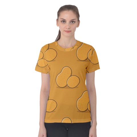 Fresh Potato Root Women s Cotton Tee by HermanTelo