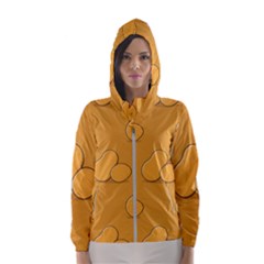 Fresh Potato Root Women s Hooded Windbreaker