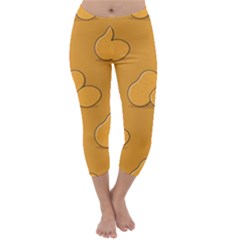 Fresh Potato Root Capri Winter Leggings 