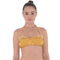 Fresh Potato Root Halter Bandeau Bikini Top View1