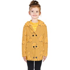 Fresh Potato Root Kids  Double Breasted Button Coat by HermanTelo