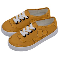 Fresh Potato Root Kids  Classic Low Top Sneakers